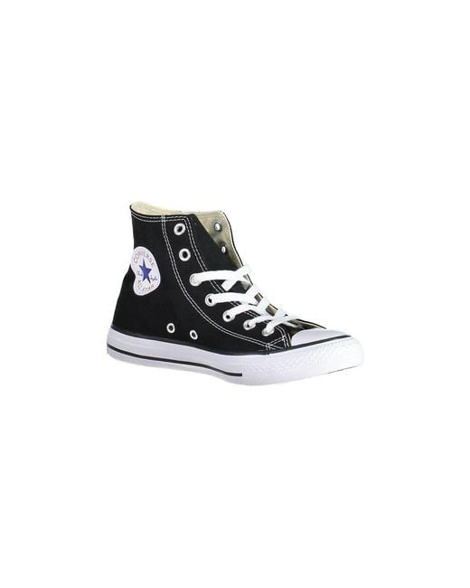 Converse Black Textile Athletic Sneakers for men
