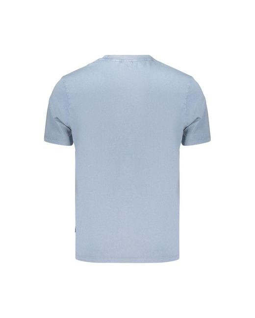 Pepe Jeans Blue Azzurro Cotton Men's T for men