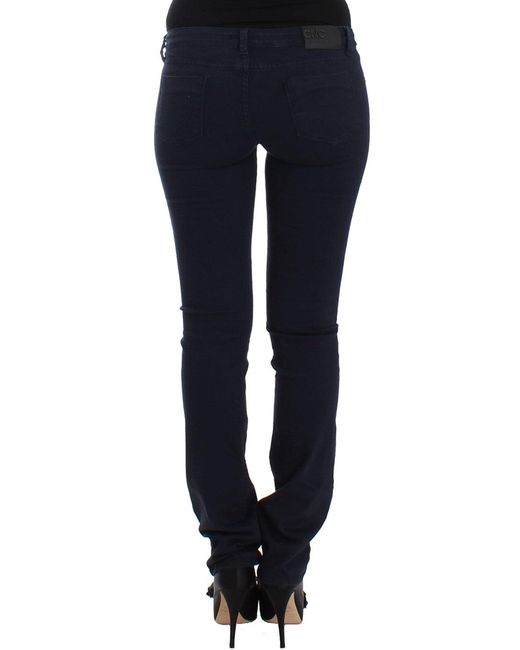 CoSTUME NATIONAL Straight Leg Jeans Blue Sig12462