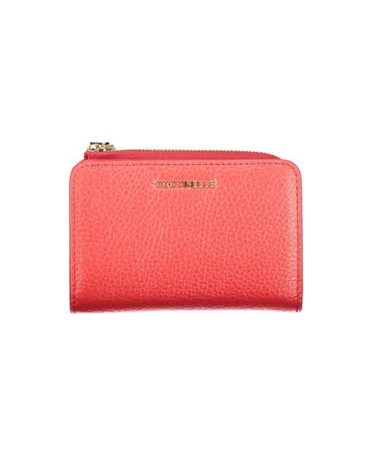 Coccinelle Red Rosso Leather Wallet
