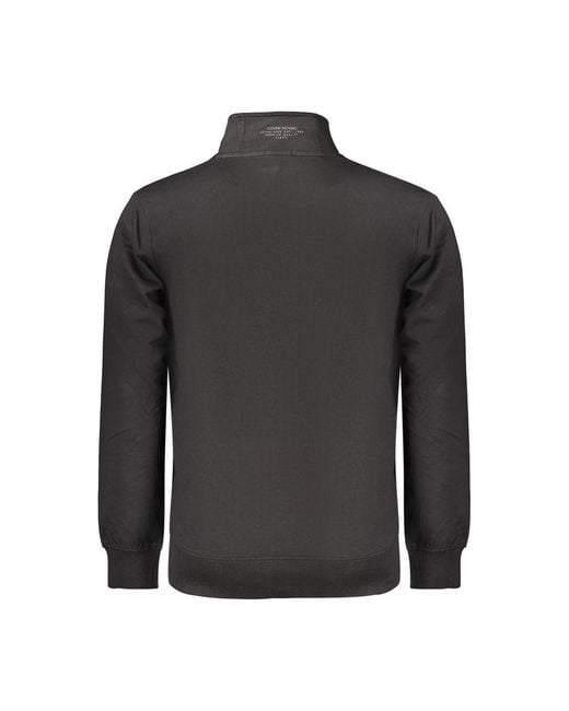 COVERI MOVING Black Cotton Men's Sweatshirt for men