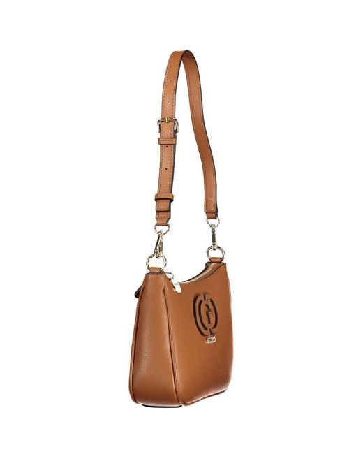 Guess Brown Marrone Poliuretano Handbag