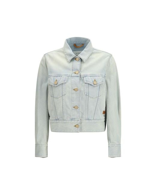 Jacob Cohen Blue Cotton Jacket