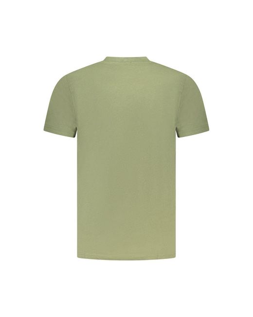 Roberto Cavalli Green Cotton T-Shirt for men