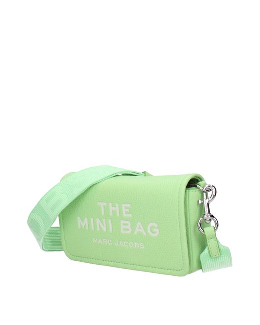 Marc Jacobs Green Shoulder Bag The Mini Bag Leather/Mint