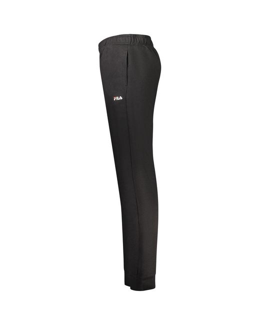 Fila Black Cotton Men's Sweatpant for men