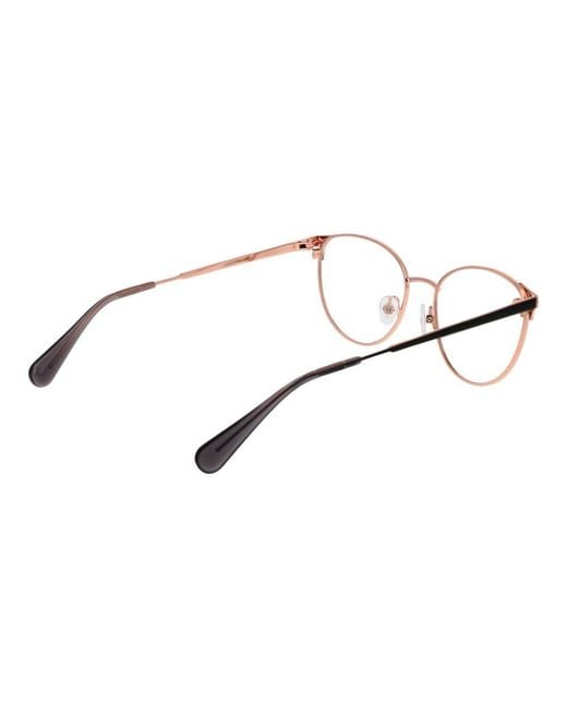 MAX&Co. Metallic Rose Gold Metal Glasses (frames)