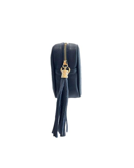 Baldinini Blue Leather Crossbody Bag