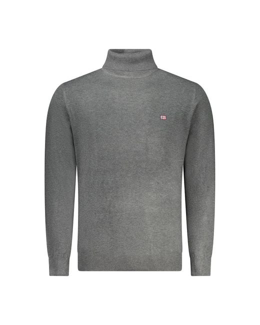 Norway 1963 Gray Polyester Sweater for men