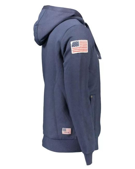 U.S. POLO ASSN. Blue Cotton Sweater for men