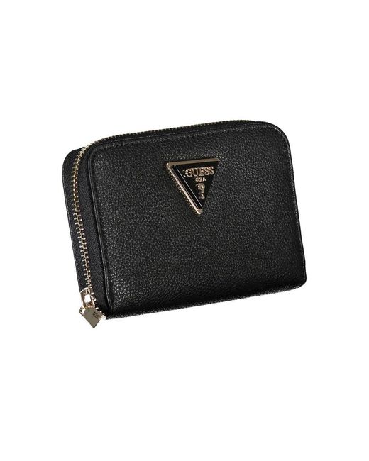 Guess Black Elegant Five-Compartment Wallet