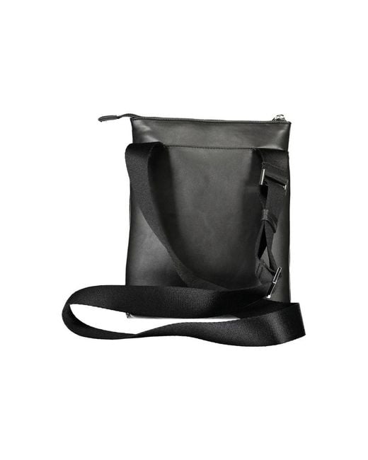 Calvin Klein Gray Polyester Shoulder Bag for men