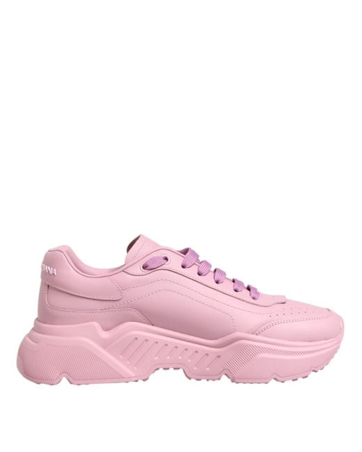 Dolce & Gabbana Pink Sneakers for men
