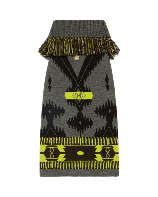 Alanui Green 'icon Sweater' X Poldo Dog Couture