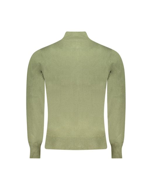 North Sails Green Verde Acrylic Men Cardigan for men