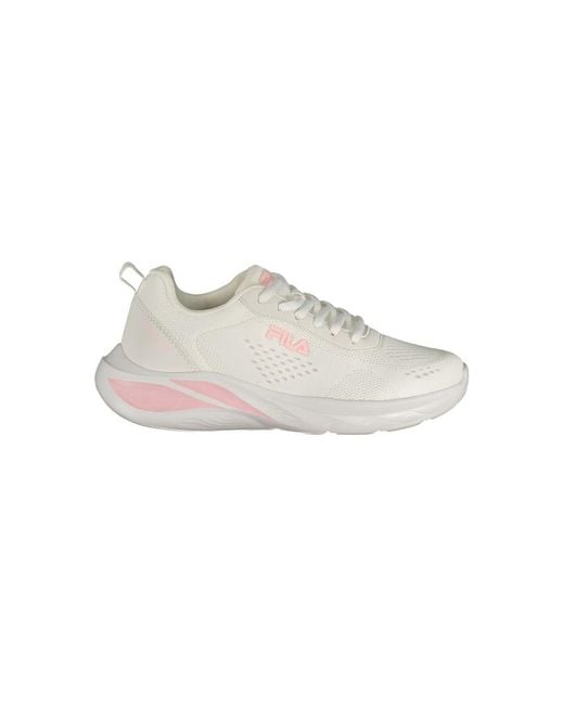 Fila White Polyester 's Sneakers