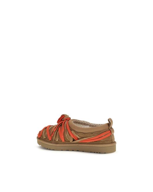 Ugg Brown Multicolor Suede Leather Strap for men
