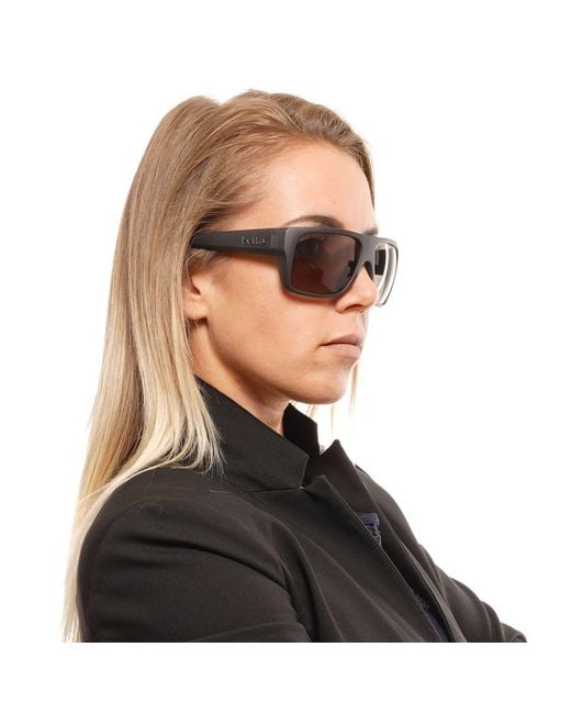 Bolle Blue Black Plastic Sunglasses