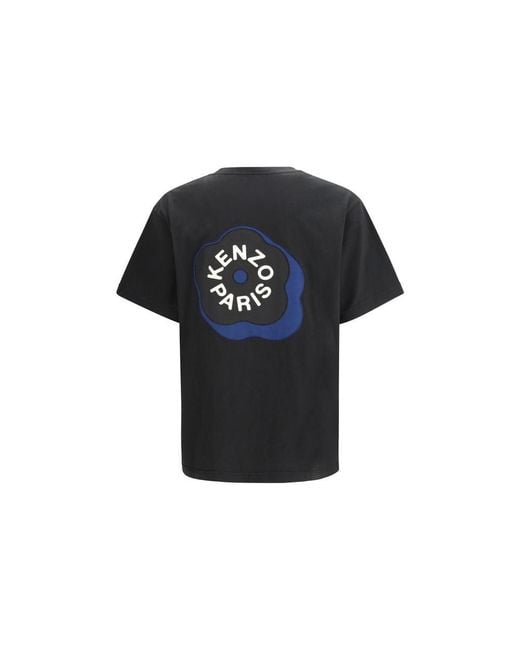 KENZO Black Cotton T for men