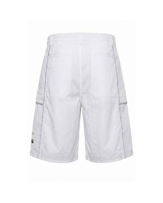 Trussardi White Polyamide Men Shorts for men