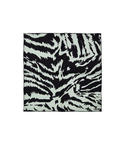 Tom Ford Black Silk Pocket Square for men