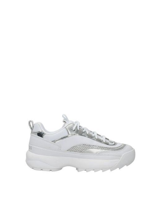 Guess White Platform Sneakers for men