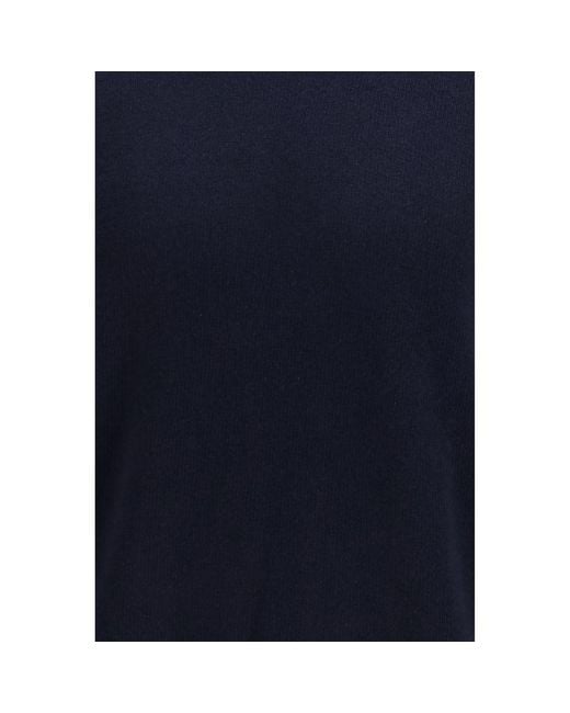 Brooksfield Blue Wool Oves Aries Sweatshirt for men