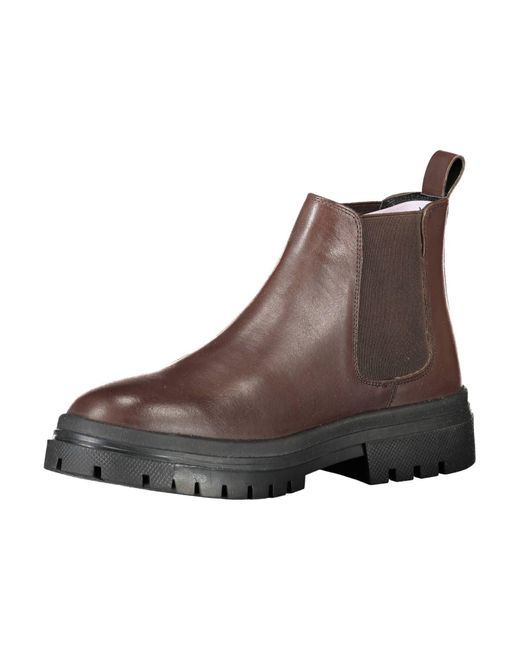 Levi's Brown Polyester Boot for men