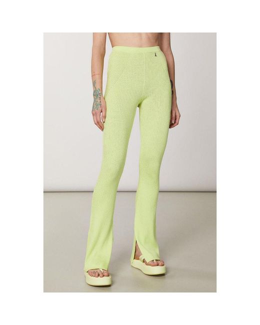 Patrizia Pepe White Viscose Casual Pants