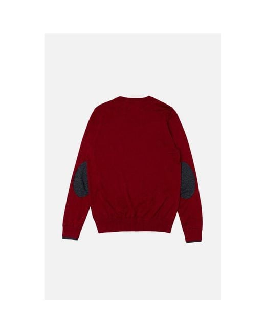 Gas Red Cashmere Sweater for men