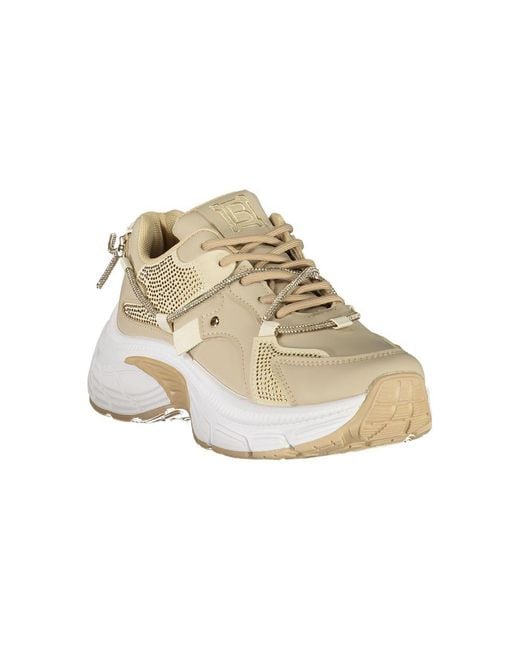 Laura Biagiotti Metallic Polyester Sneaker