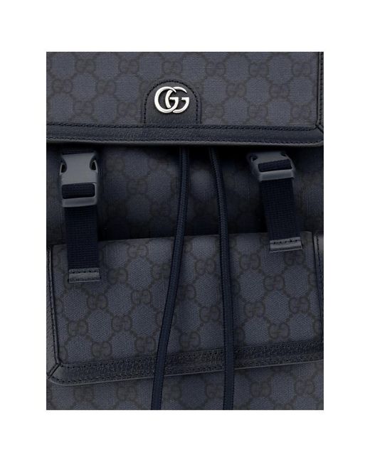 Gucci Blue Large Ophidia Backpack for men