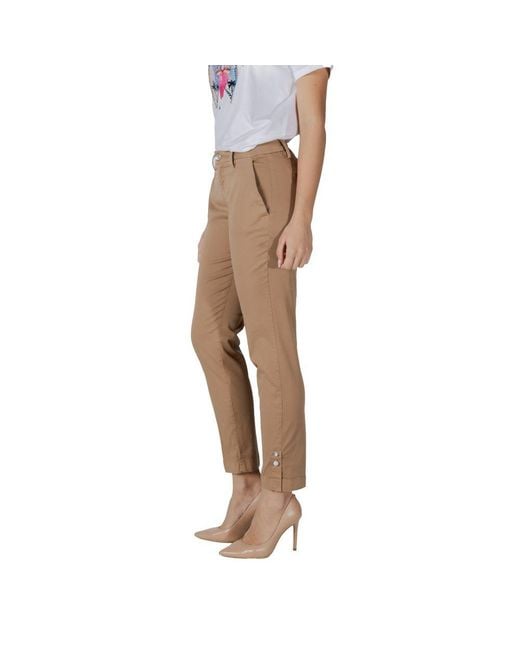 Liu Jo Natural Cotton Jeans & Pant