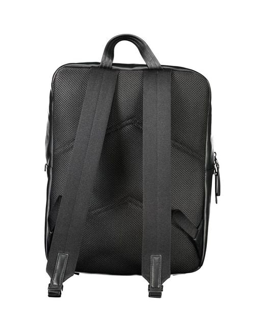 Calvin Klein Black Polyethylene Men Backpack for men