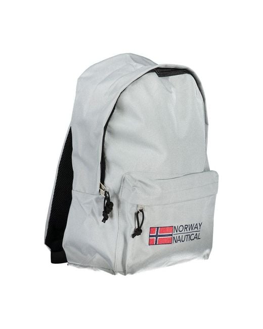 Norway 1963 Gray Brown Polyester Men Backpack for men