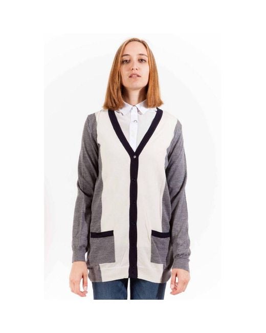Gant Gray Wool Cardigan