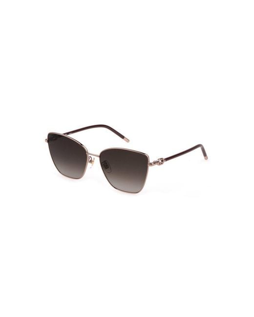 Furla Gray Argento Metal Sunglasses