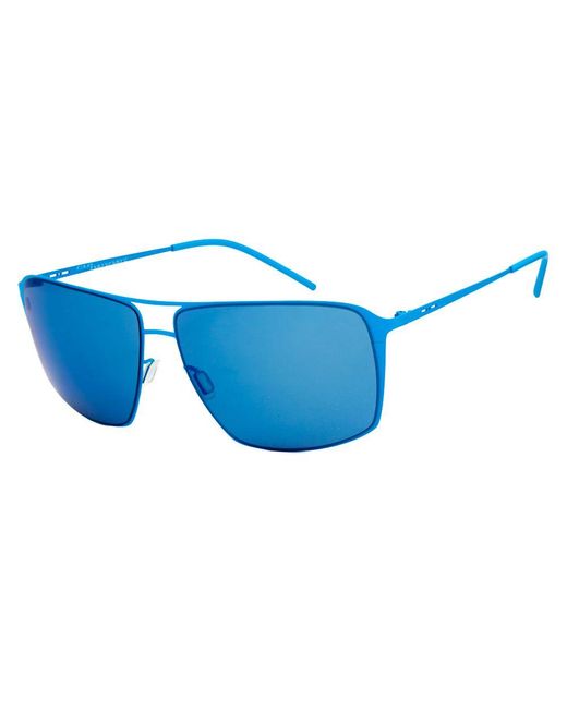 Italia Independent Blue Metal Sunglasses main image 1