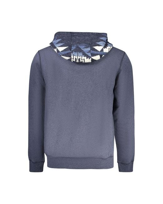 Guess Blue Cotton Men Sweater for men