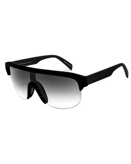 Italia Independent Black Acetate Sunglasses