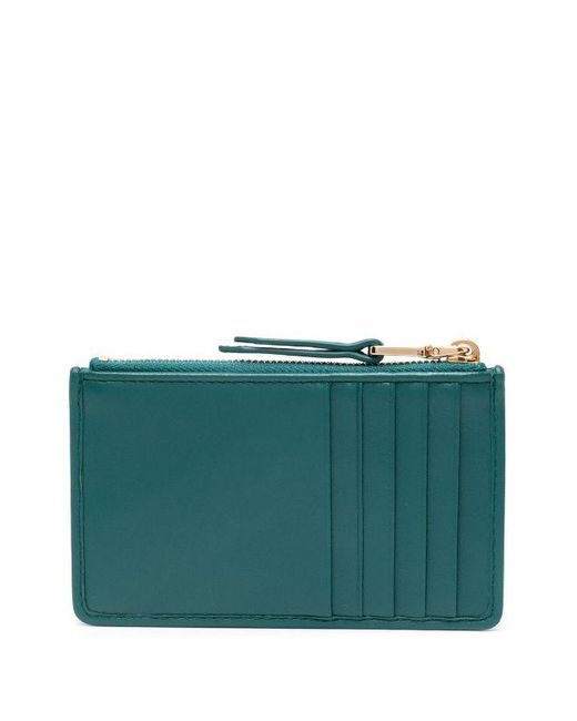 小物 miu miu leather wallet dark green Leather wallet Miu Miu Green in Leather - 44060896