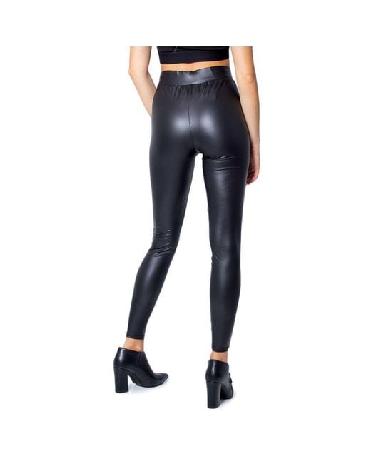 ONLY Blue Black Polyester Jeans & Pant
