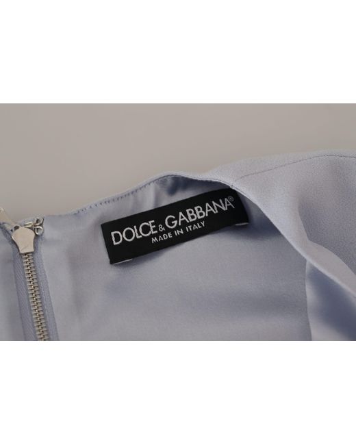 Dolce & Gabbana Black Elegant Light A-Line Dress