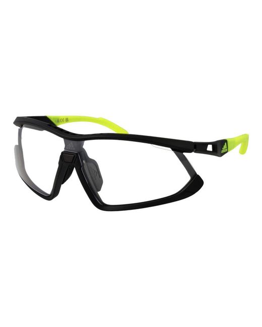 Adidas Blue Black Plastic Sunglasses