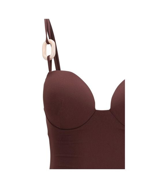 Magda Butrym Brown Bordeaux Nylon One