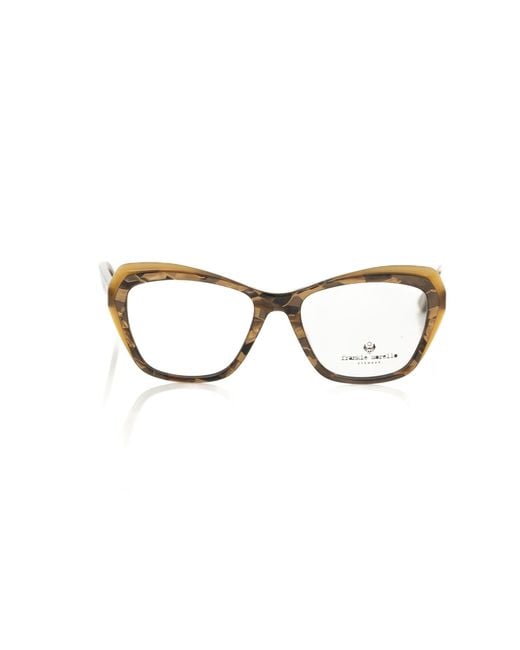 Frankie Morello Natural Beige Acetate 's Eyeglass Frame