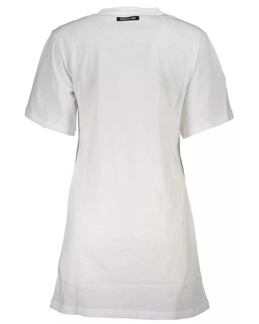Class Roberto Cavalli White Cotton Tops & T-shirt