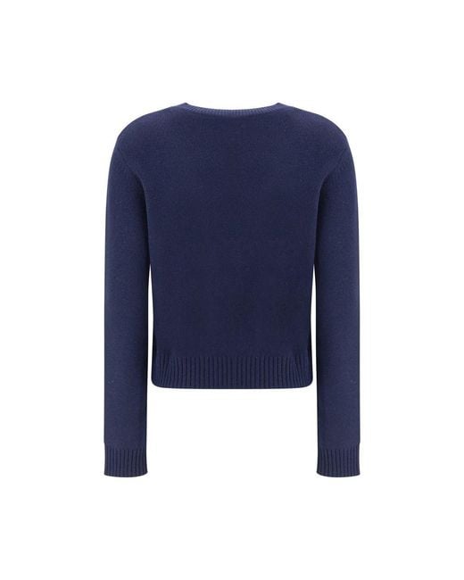 Lisa Yang Blue Mable Sweater
