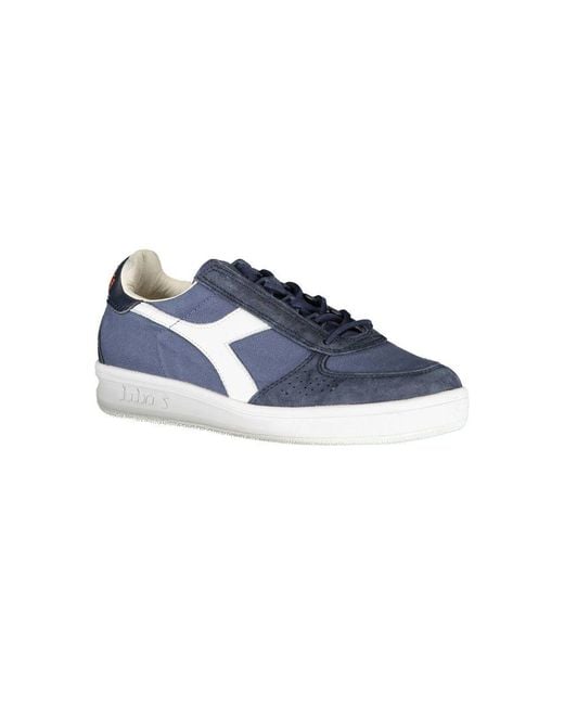 Diadora Blue Leather Sneaker