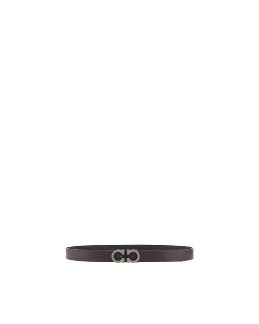 Ferragamo Black Belts for men